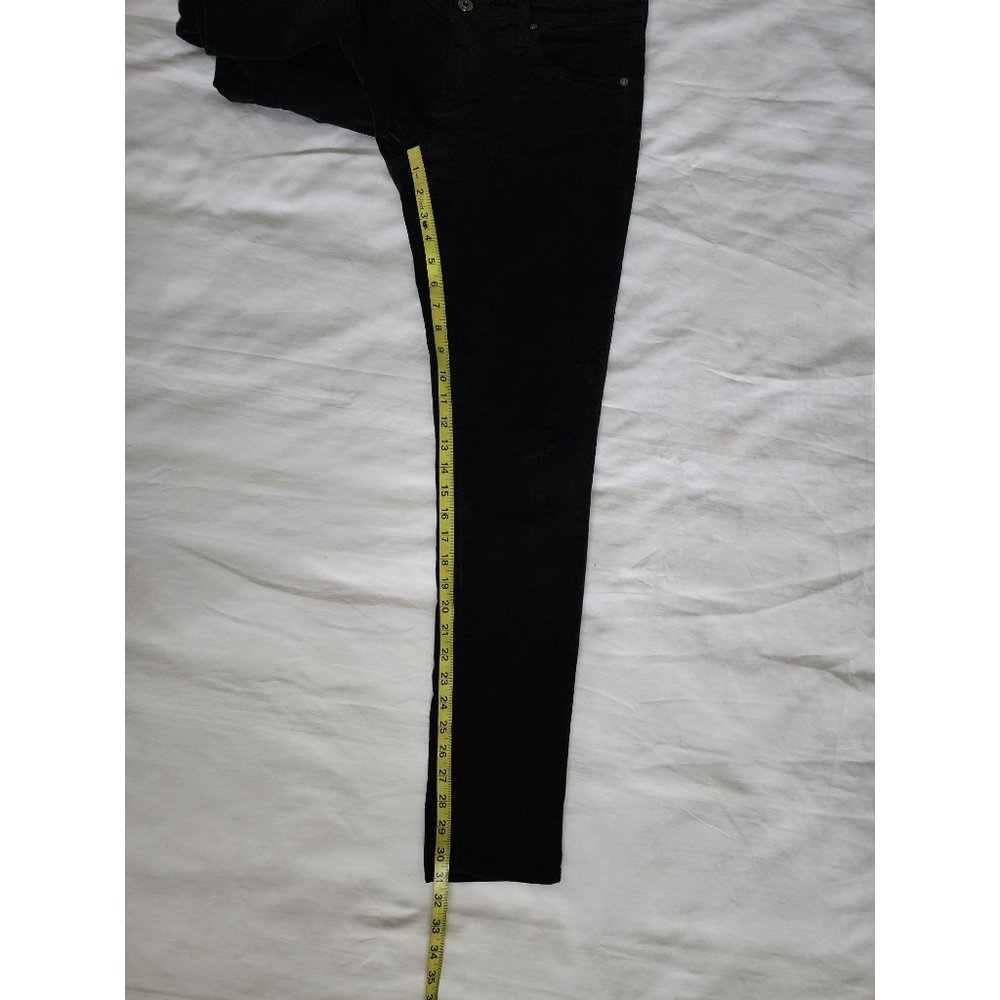 AG‎ Adriano Goldschmied Women's Black The Legging Super Skinny Fit Jeans Size 30 - Picture 9 of 10